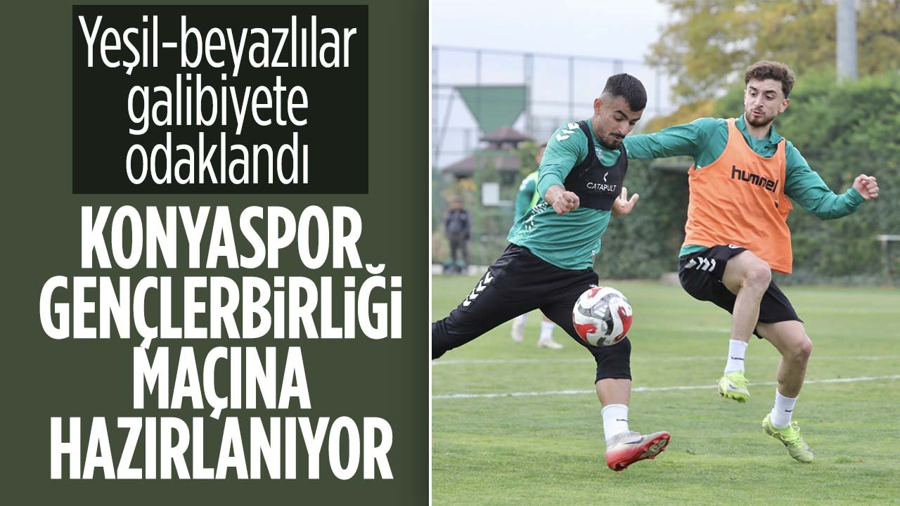 Konyaspor, Gençlerbirliği maçı hazırlıklarına başladı