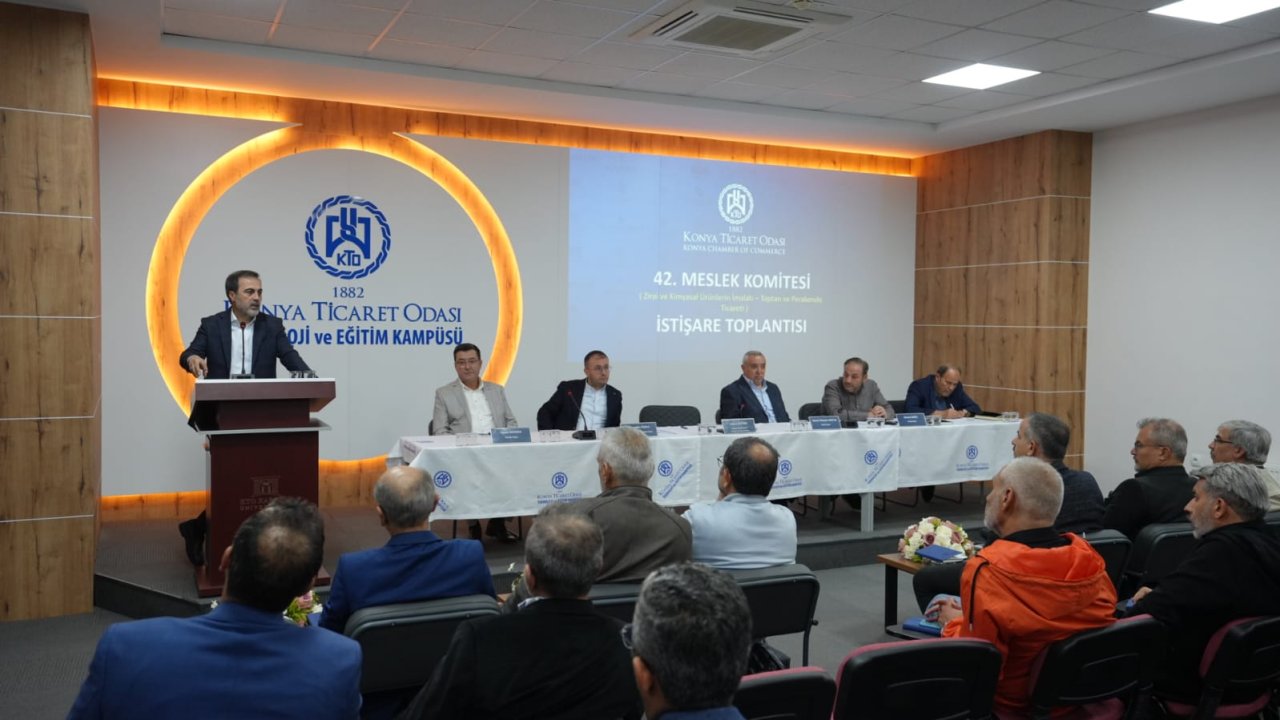 KTO'da Konya için kritik sektörler masaya yatırıldı