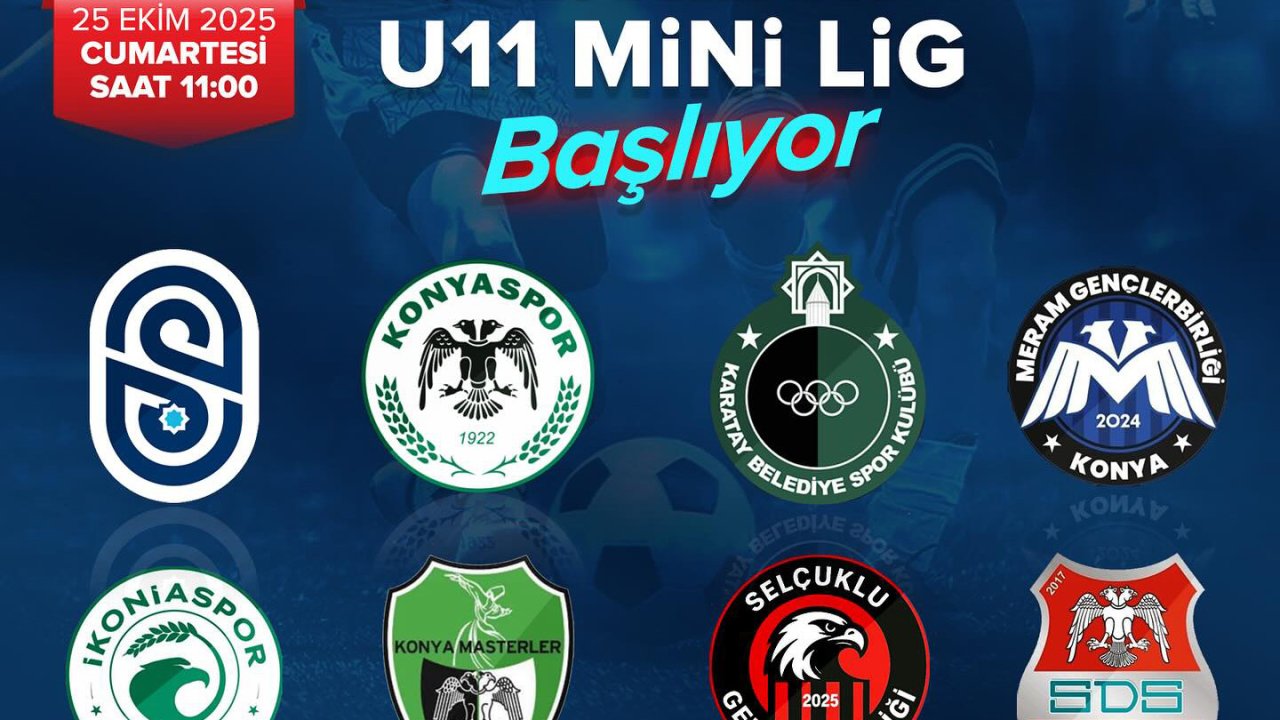 Selçuklu Belediyespor U11 Mini Lig başlıyor!