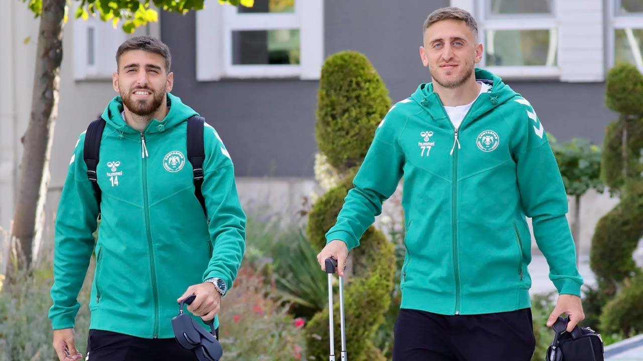 Konyaspor, Gençlerbirliği maçı için Ankara'ya gitti