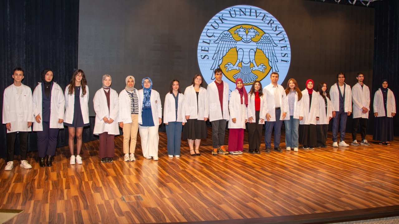 Konya Selçuk Tıp’ta beyaz önlük heyecanı