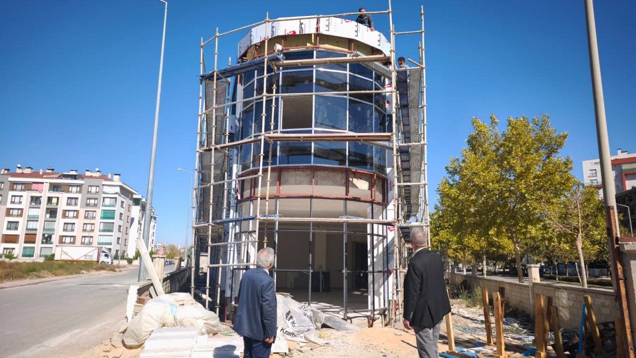 Müftü Taş’tan Diyanet Gençlik Merkezi inşaatına ziyaret