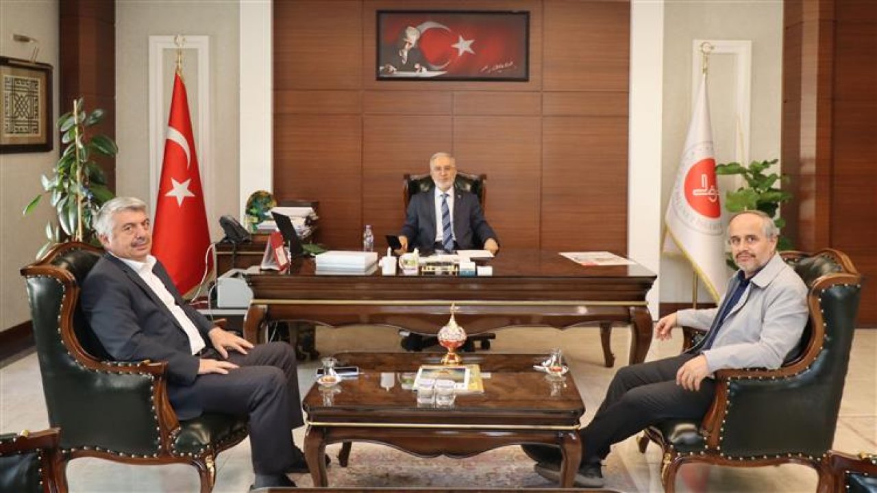 Konya Anadolu İmam Hatip Lisesi’nden Müftü Taş’a Ziyaret!