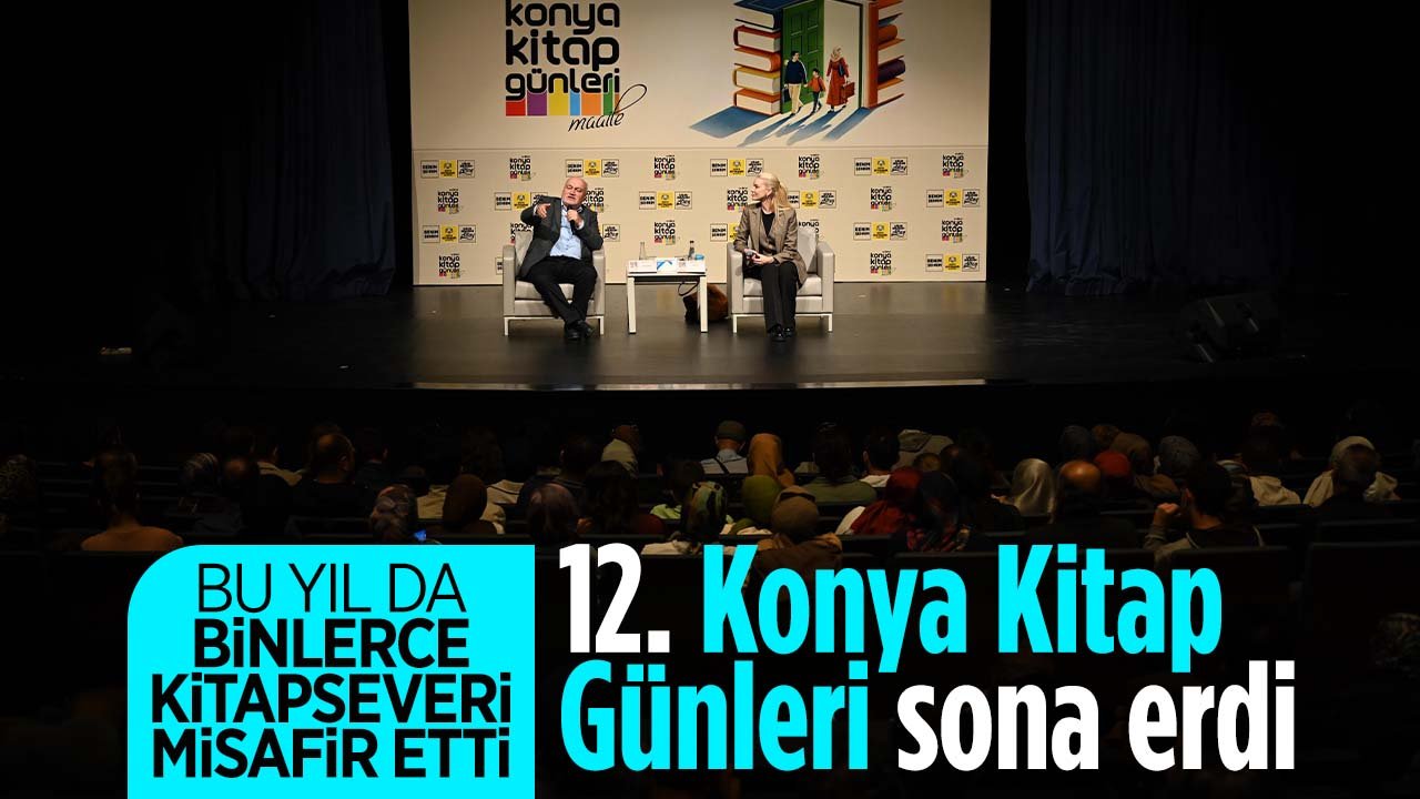 Bu yıl da binlerce kitapseveri misafir etti: Konya kitap Günleri sona erdi