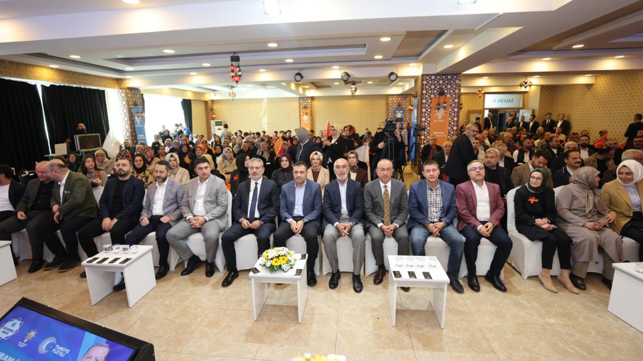 AK Parti Meram'da 82. Danışma Meclisi Toplantısı