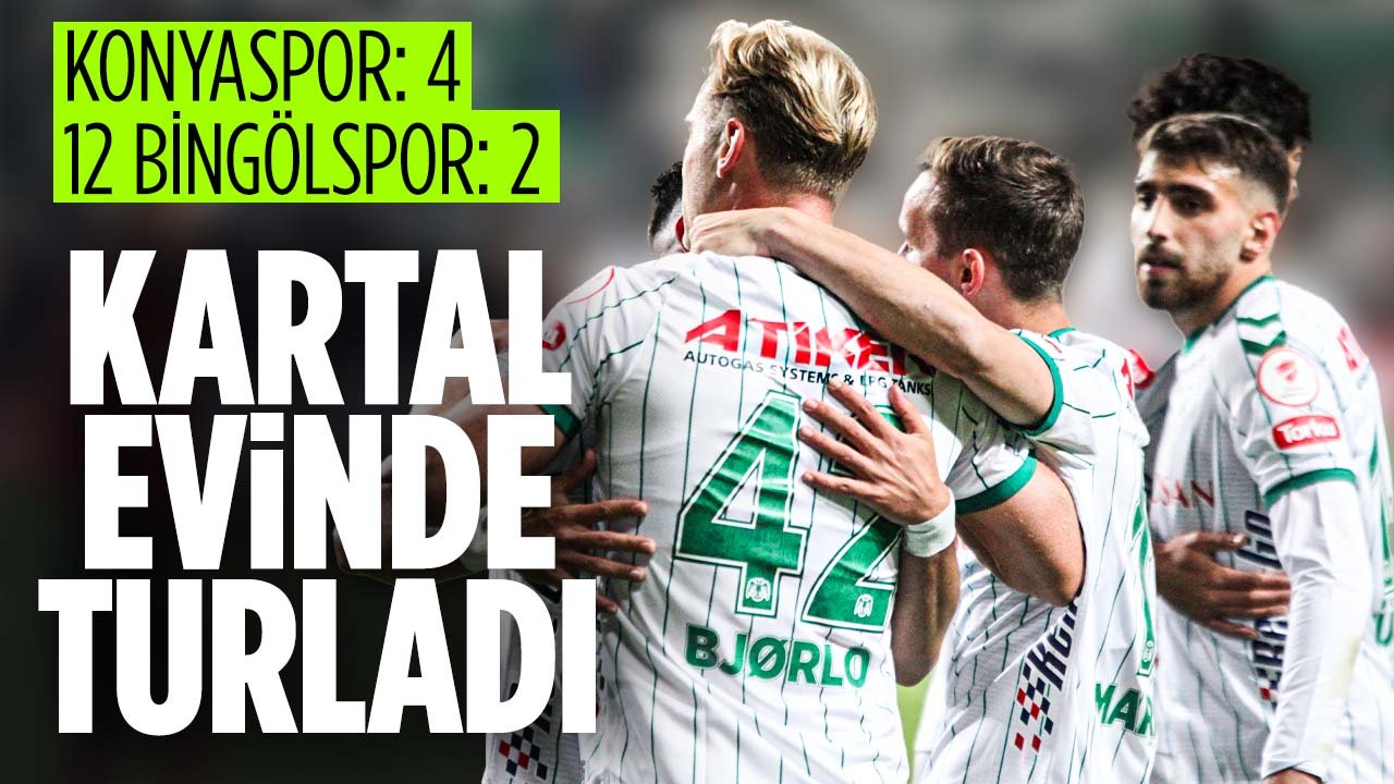 Konyaspor evinde turladı