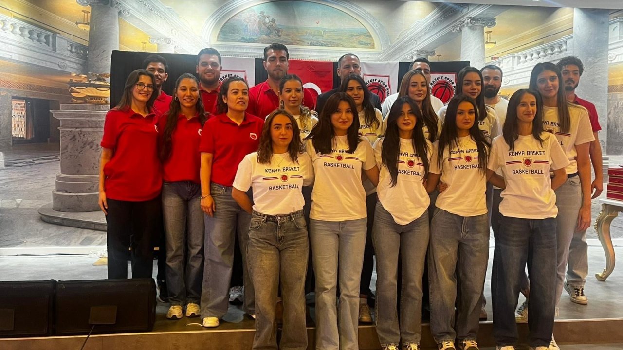 Konya Basket Kadın Takımı'ndan "Biz Büyük Bir Aileyiz" mesajı