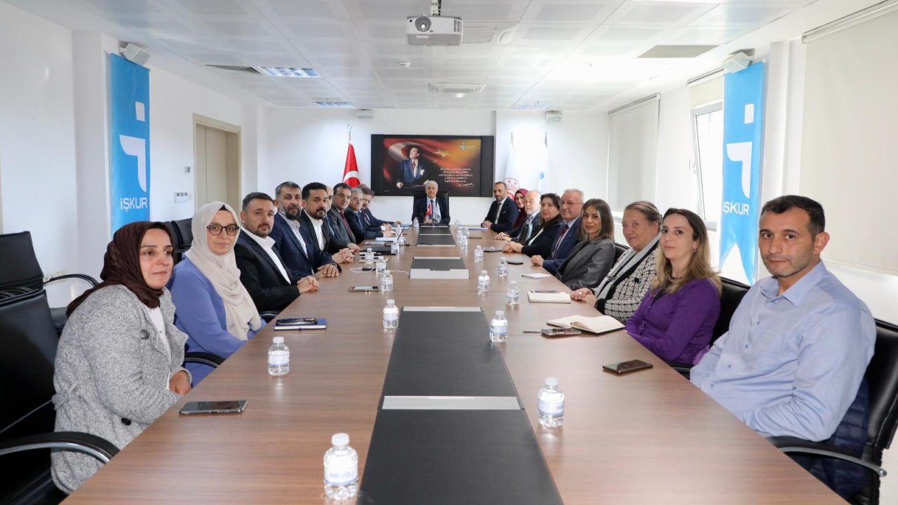 İl İstihdam ve Mesleki Eğitim Kurulu toplantısı Konya'da yapıldı!