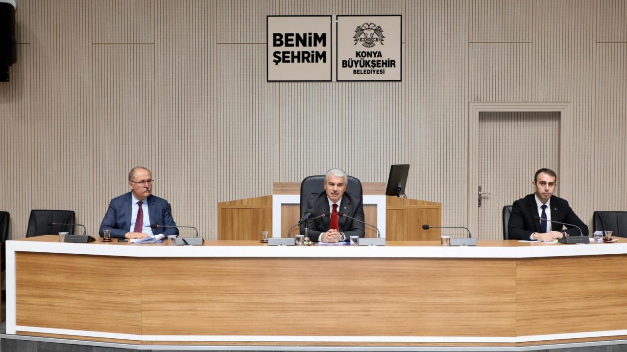 Konya’da 2025 yılı yatırımları değerlendirildi