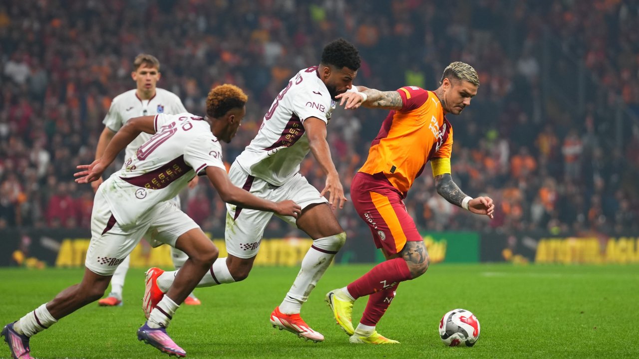 Galatasaray- Trabzonspor derbisinde gol sesi çıkmadı