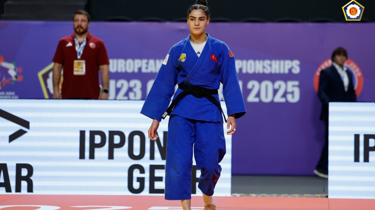 Konya'nın judodaki gururu Sinem Oruç Moldova'dan madalyayla döndü