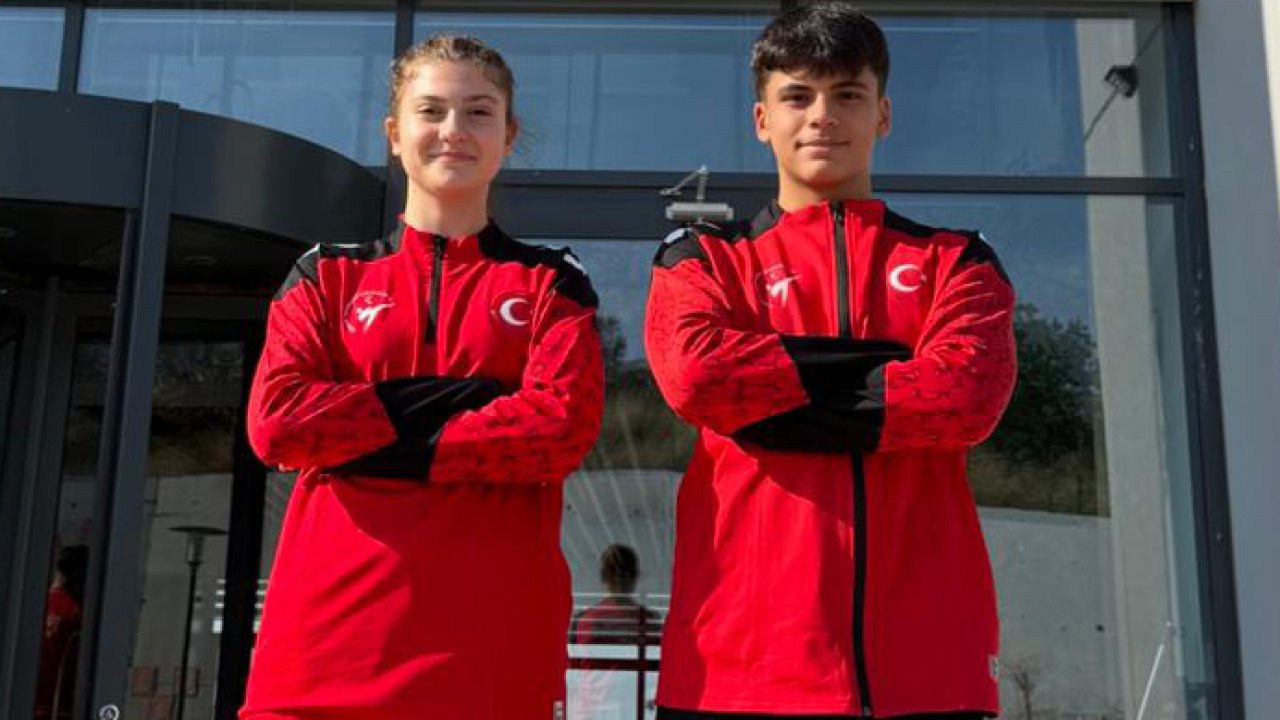 Ceyda Nur Kal ve Tevfik Eren Ata Avrupa yolcusu!