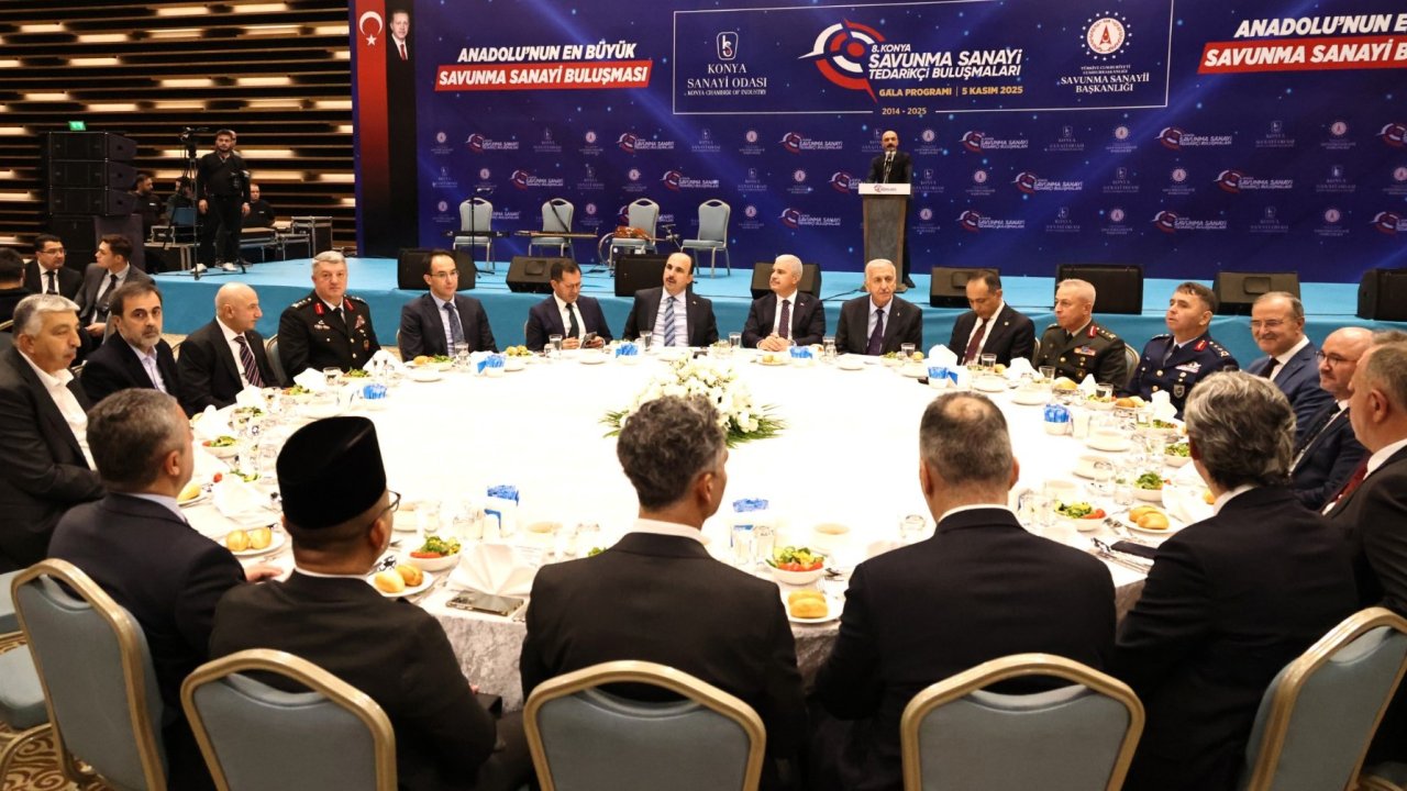 Konya'dan Savunma Ana Sanayi Firmalarına Yatırım Çağrısı; "Konya Yeni Üretim Üssü Olmalı"