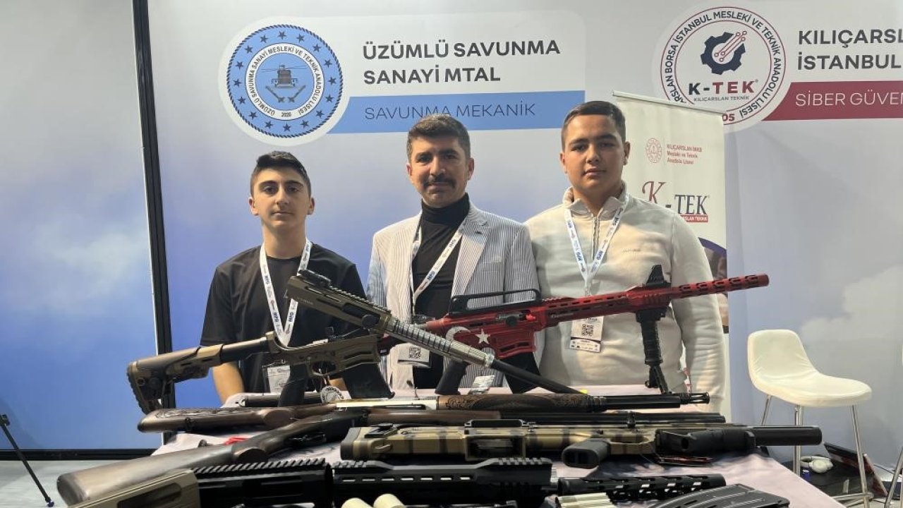 Savunma sanayinin yeni neferleri MEVKA desteğiyle çalışmalarını sergiledi