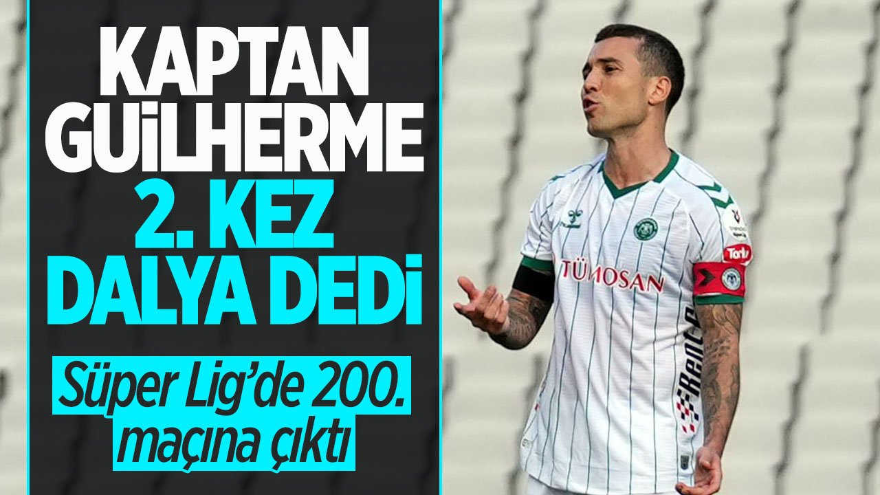 Kaptan Guilherme Süper Lig'de 200. maçına çıktı