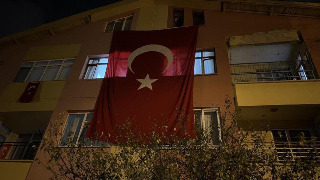Konya’ya şehit ateşi düştü! Selçuklu'daki baba ocağına Türk Bayrağı asıldı