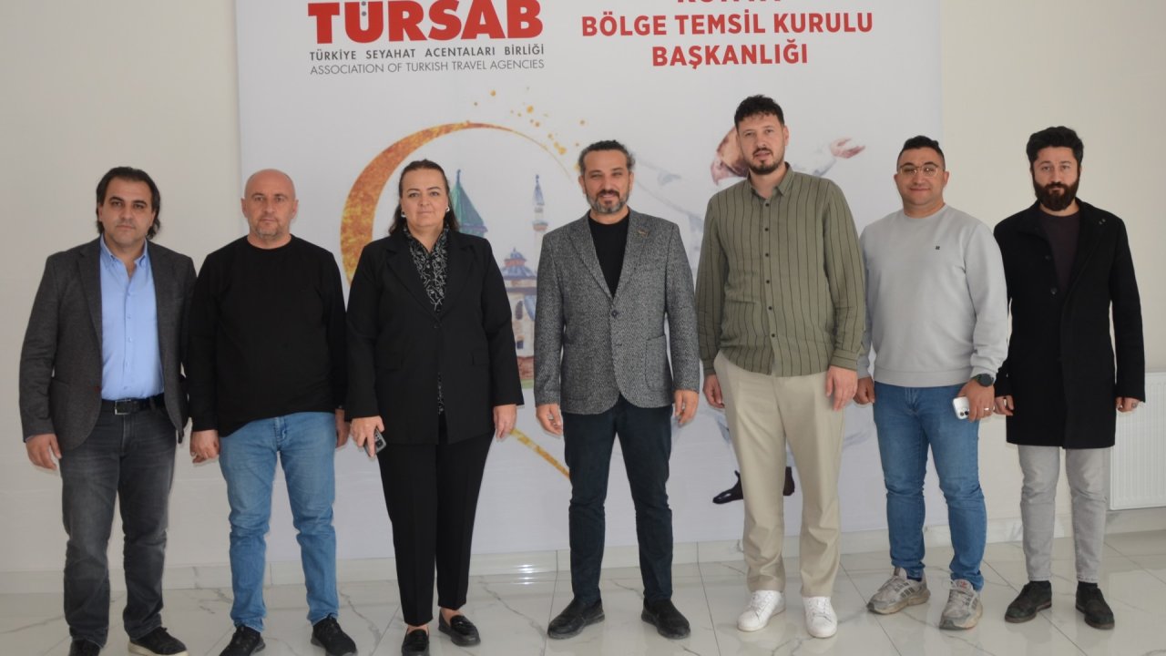 TÜRSAB Konya BTK'ya TURİDER'den hayırlı olsun ziyareti