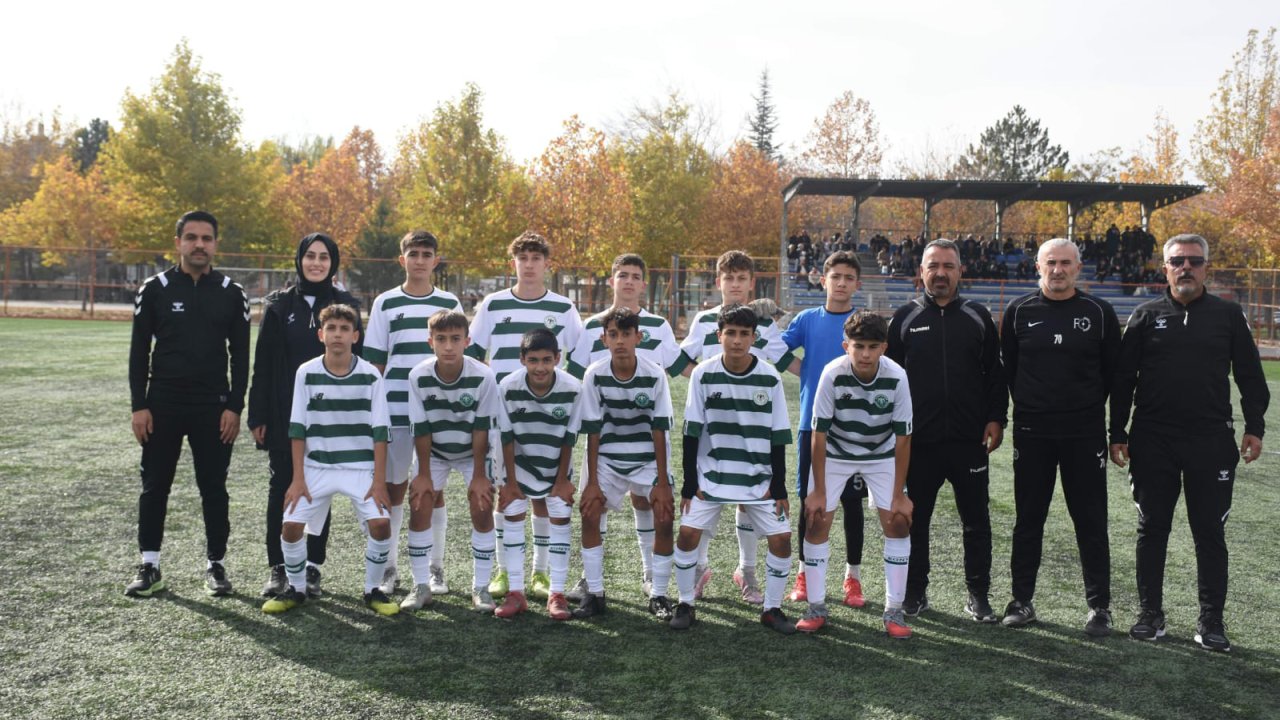 Geleceğin yıldızları Konya’da parladı! TFF Bölge Karması Seçmeleri nefes kesti