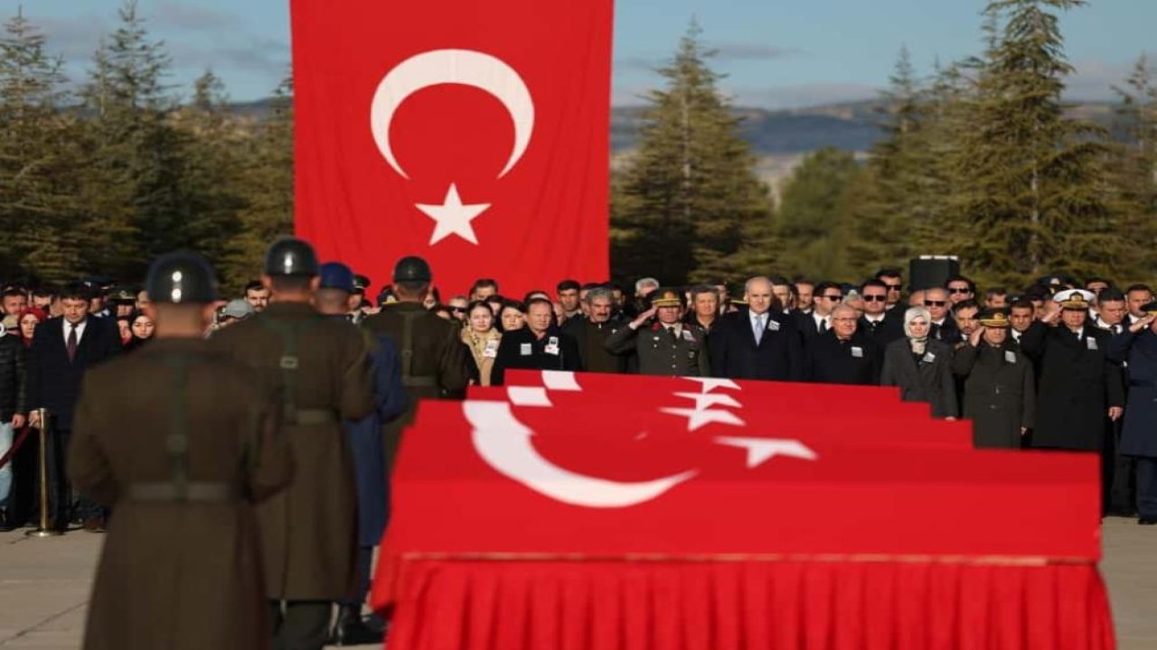 20 Şehit askerimiz için tören düzenlendi!