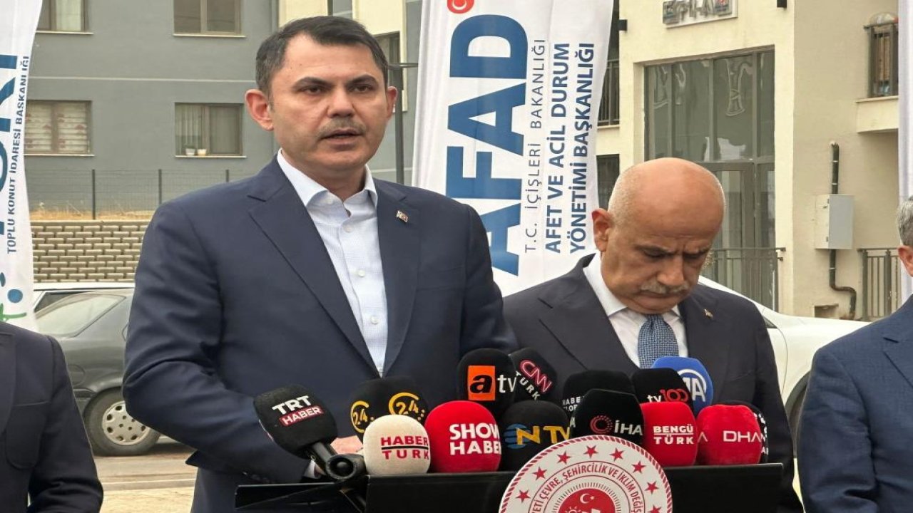 Konyalı Bakan Kurum duyurdu! 453 bin konutun teslimini gerçekleştireceğiz!