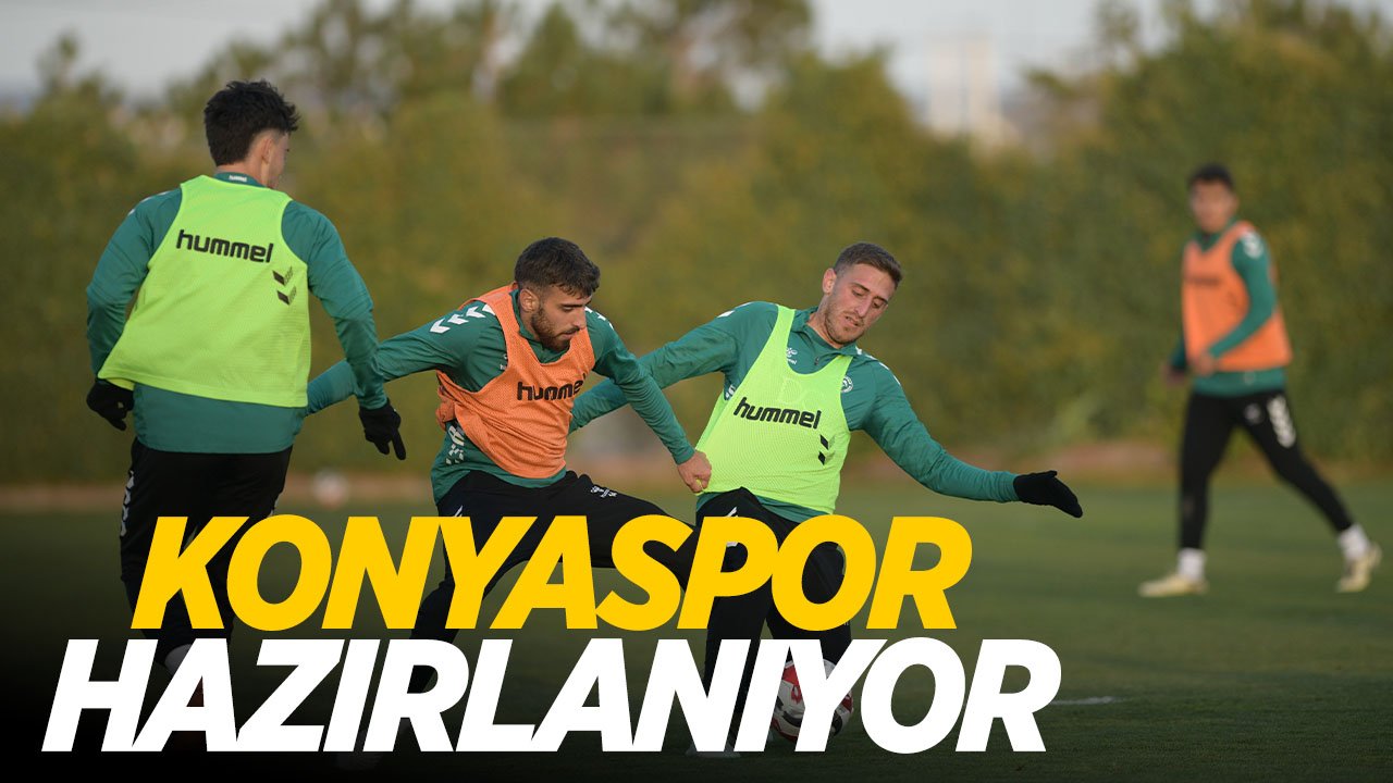Konyaspor'da Antalyaspor hazırlıkları devam etti