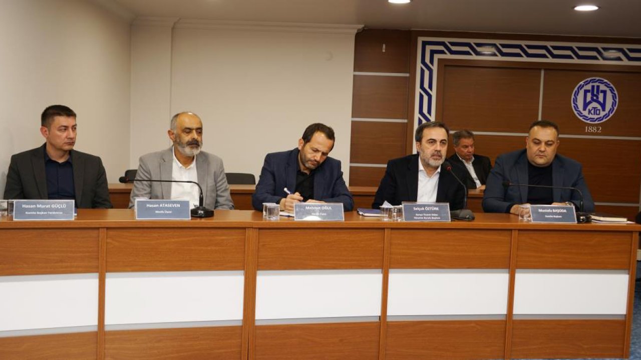 Başkan Öztürk: "Üretim kadar bilgi ve strateji de rekabette belirleyici"