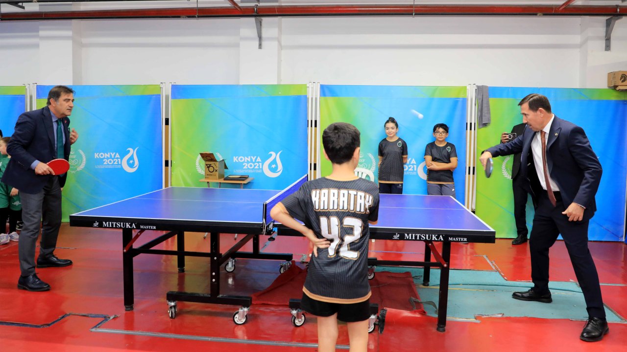 Milletvekili Karaman'dan Başkanlar Kılca ve Demirci ile Karatay Spor Okulları’na Ziyaret!