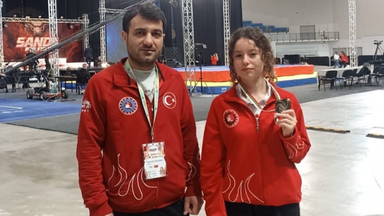 Burgaz’da altın zafer! Konyalı sporcu Wushu Balkan Şampiyonu oldu