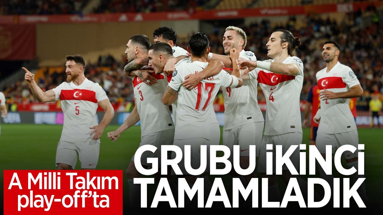 A Milli Takım grubu ikinci bitirdi