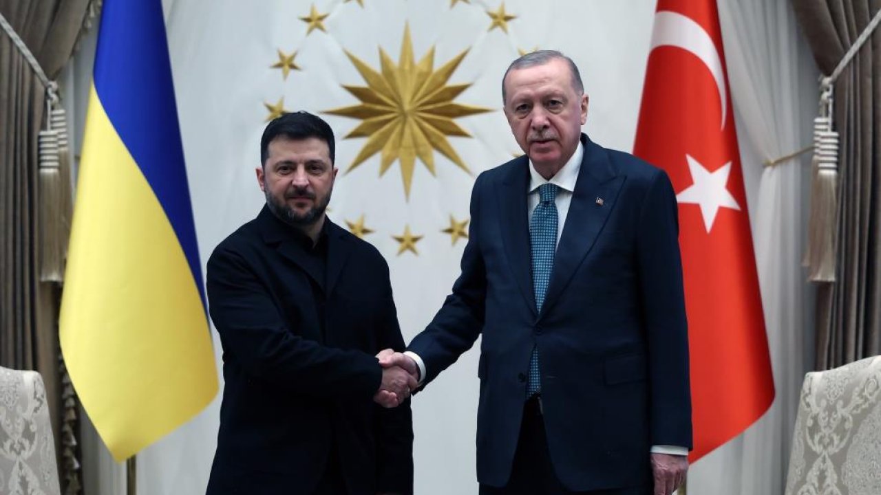 Cumhurbaşkanı Erdoğan, Ukrayna Devlet Başkanı Zelenskiy ile bir araya geldi!