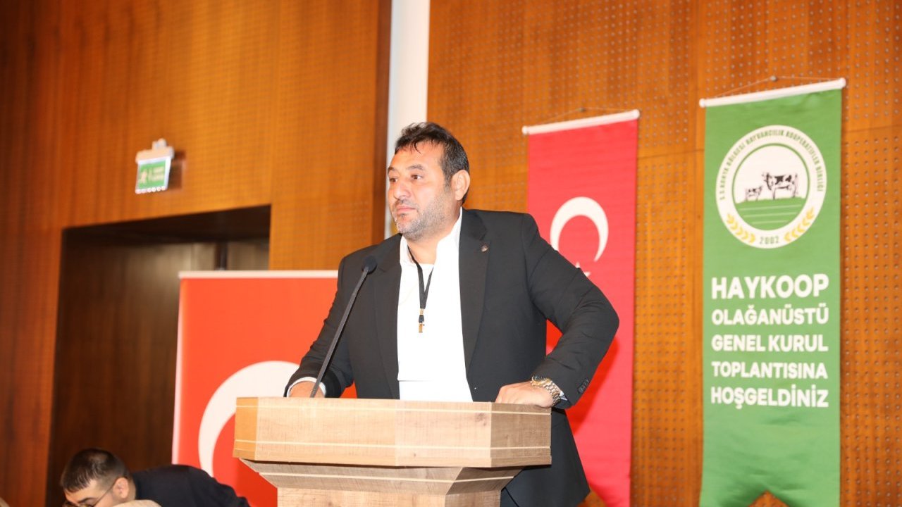 HAYKOOP Konya’da Genel Kurul heyecanı yaşandı! Yakup Çiçek yeniden güven tazeledi