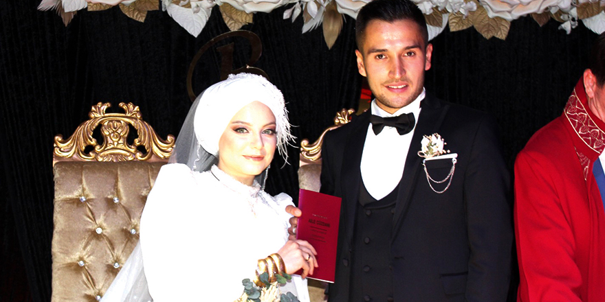 Beyza ile İlker’e Mutluluklar