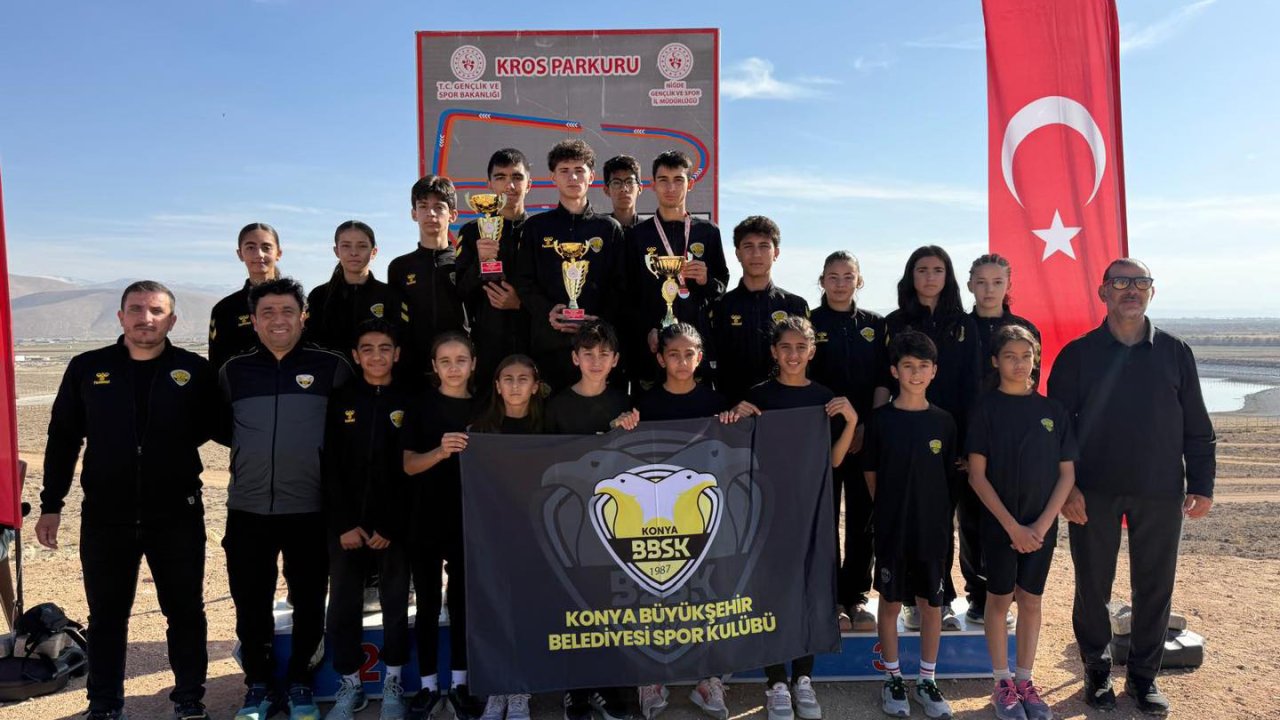 Konya BBSK’dan Kros Ligine fırtına gibi başlangıç! U12–U16’da madalyalar peş peşe geldi