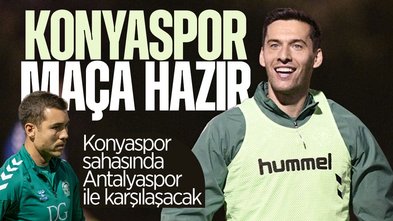 Konyaspor, Antalyaspor maçının hazırlıklarını tamamladı
