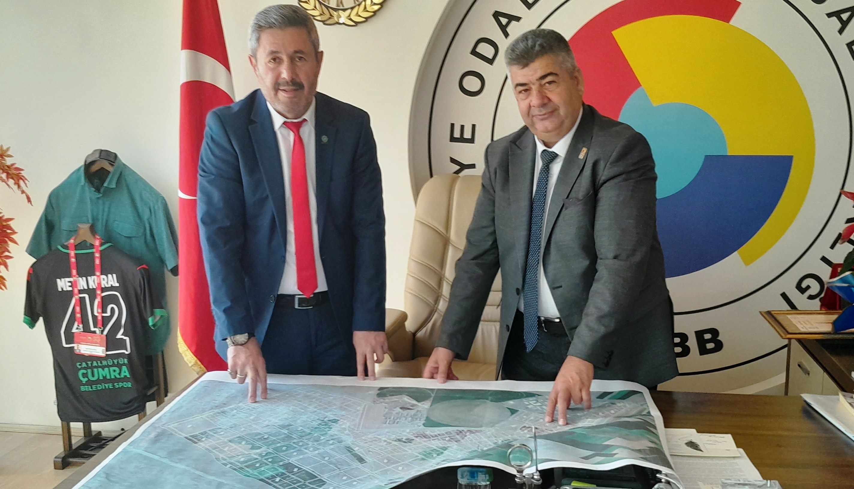 Konya Bakırcılar Odasından, Çumra Ticaret ve Sanayi Odasına Ziyaret