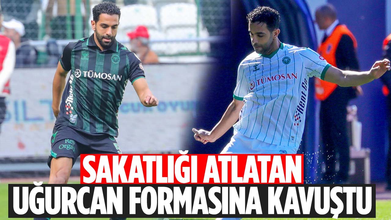 Konyaspor'da sakatlığı atlatan Uğurcan ilk 11'de başladı