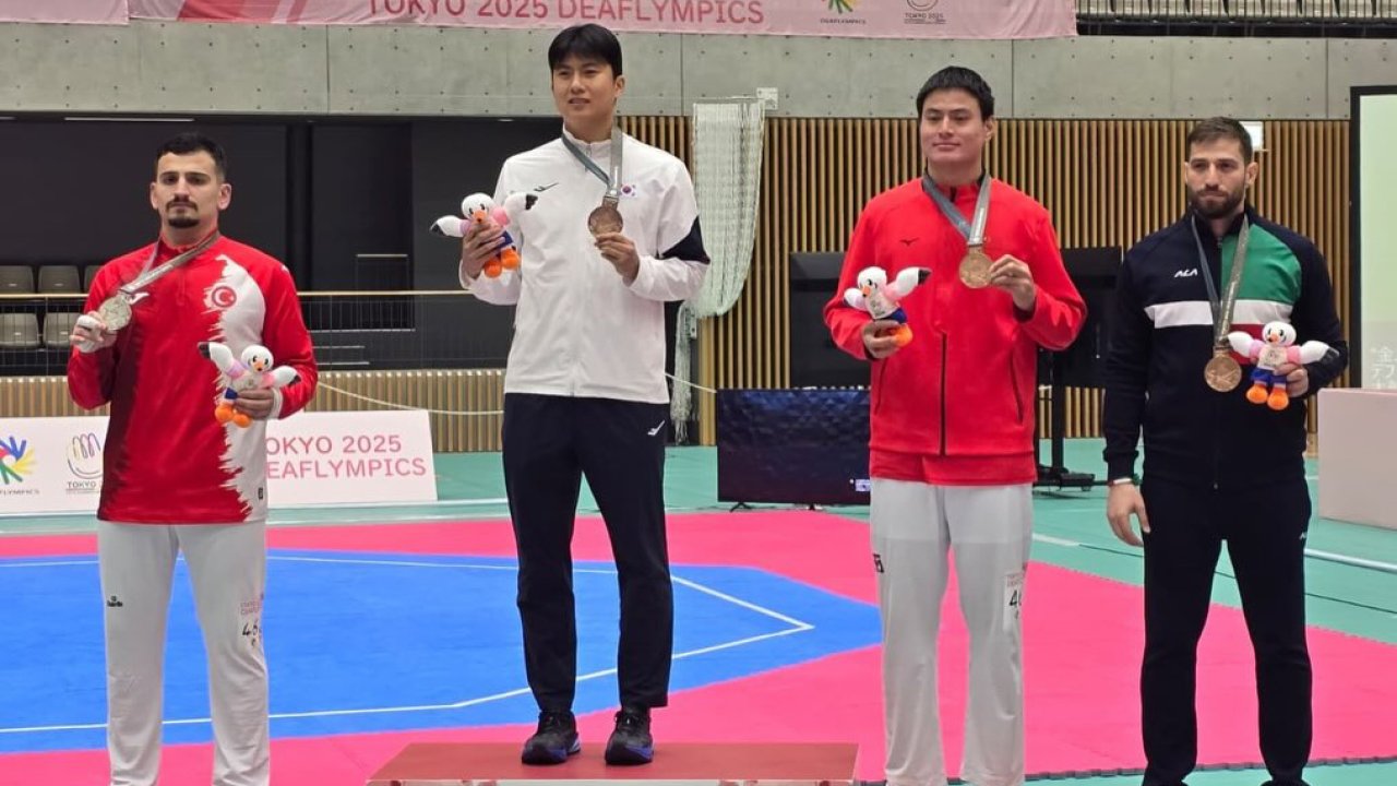 Konyalı sporcudan Tokyo’da tarihi başarı! İşitme Engelliler Olimpiyatları’nda gümüş madalya