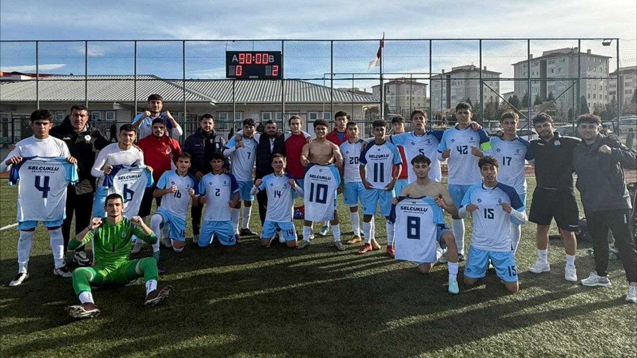 Selçuklu Belediyespor U19, deplasmanda Kütahyaspor FK’yı 2-0 geçti: Zirve takibi devam ediyor