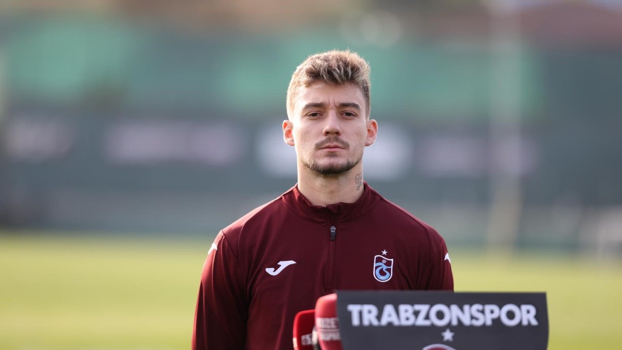 Trabzonspor'da Ernest Muçi Konyaspor maçı öncesi konuştu