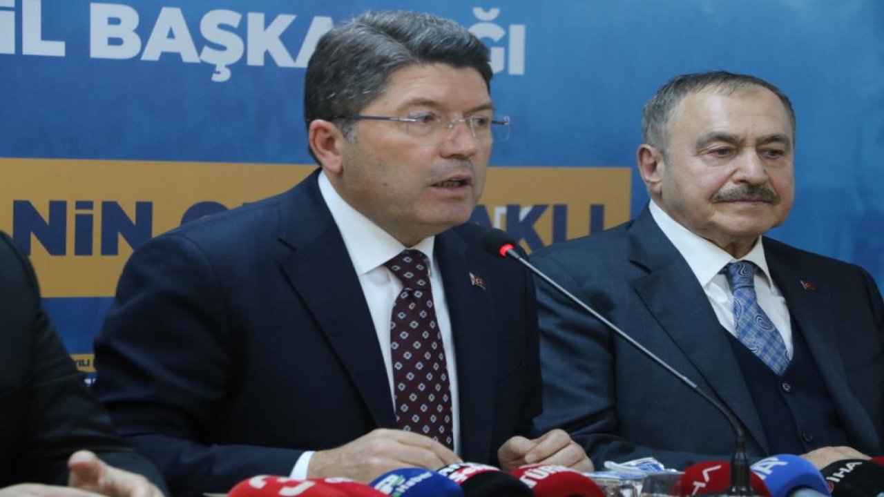 Bakan Tunç: Terör belasından kurtulmanın inşallah eşiğindeyiz!