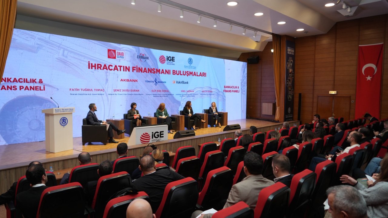 “İhracatın Finansmanı Buluşmaları” Konya’da düzenlendi