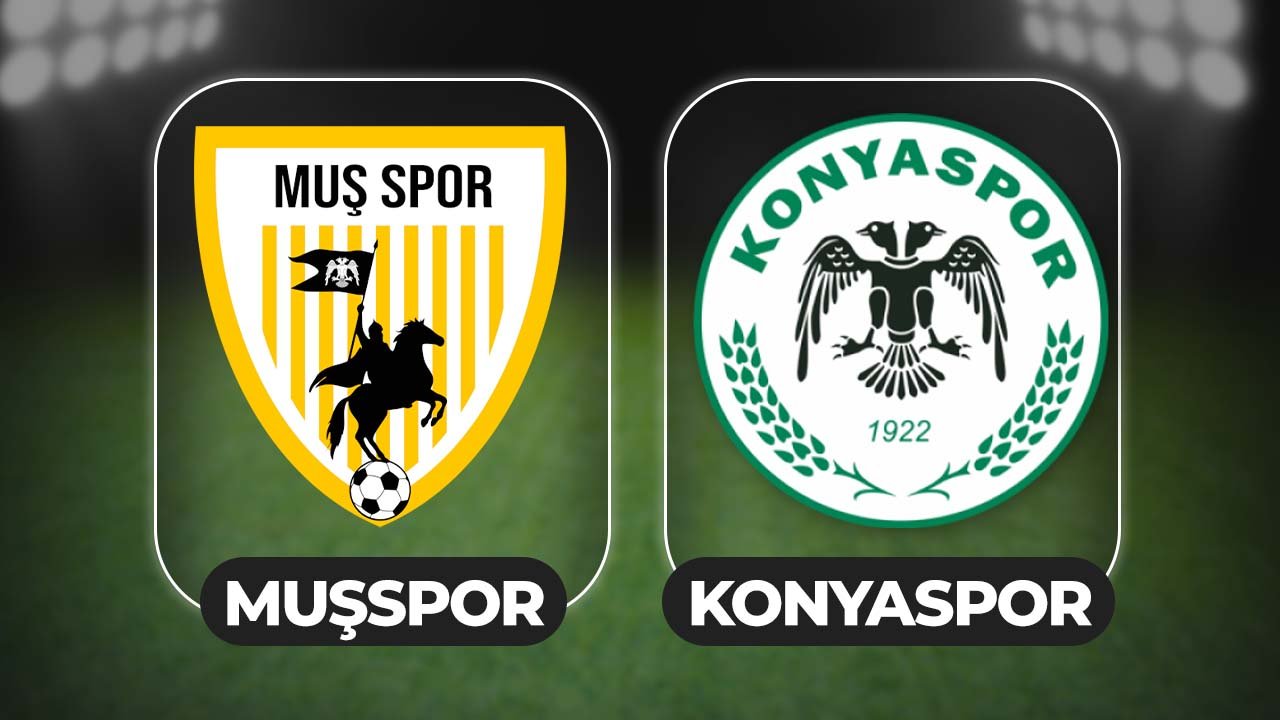 Muşspor - Konyaspor maçı ne zaman nerede hangi kanalda?