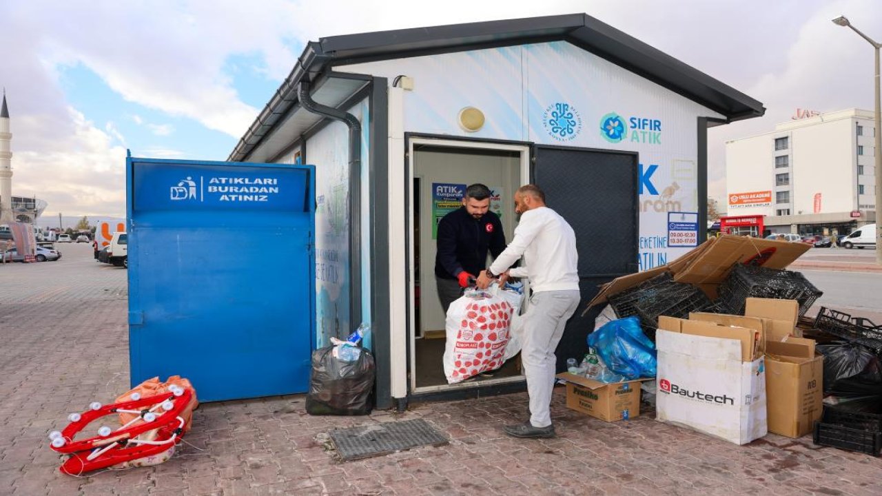 Selçuklu’da "Atık Kumbaram Projesi" sürdürülüyor!