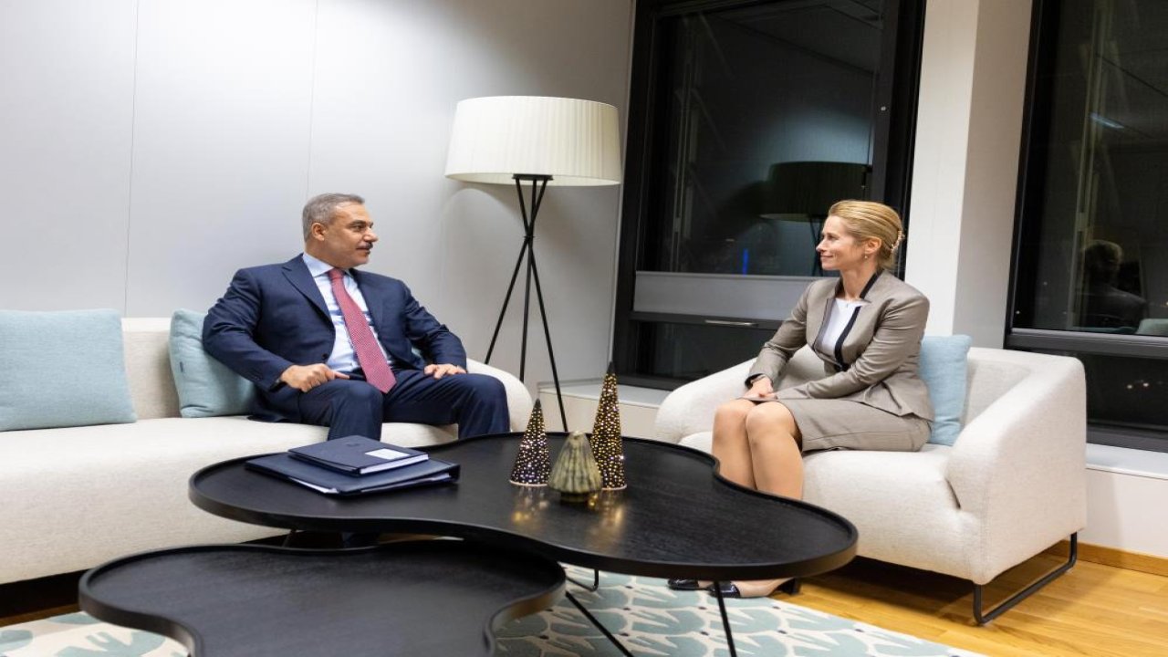 Dışişleri Bakanı Fidan, AB Yüksek Temsilcisi Kallas ile görüştü!