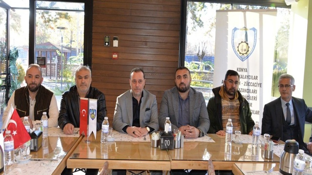 Başkan Ahmet Sönmez, Konya Bakırcılar Odasına yeniden başkan adayı