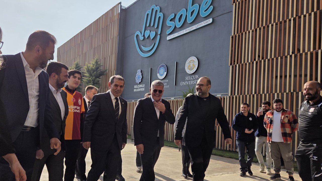 Galatasaray Başkanı Dursun Özbek’ten SOBE Vakfı’na Anlamlı Ziyaret