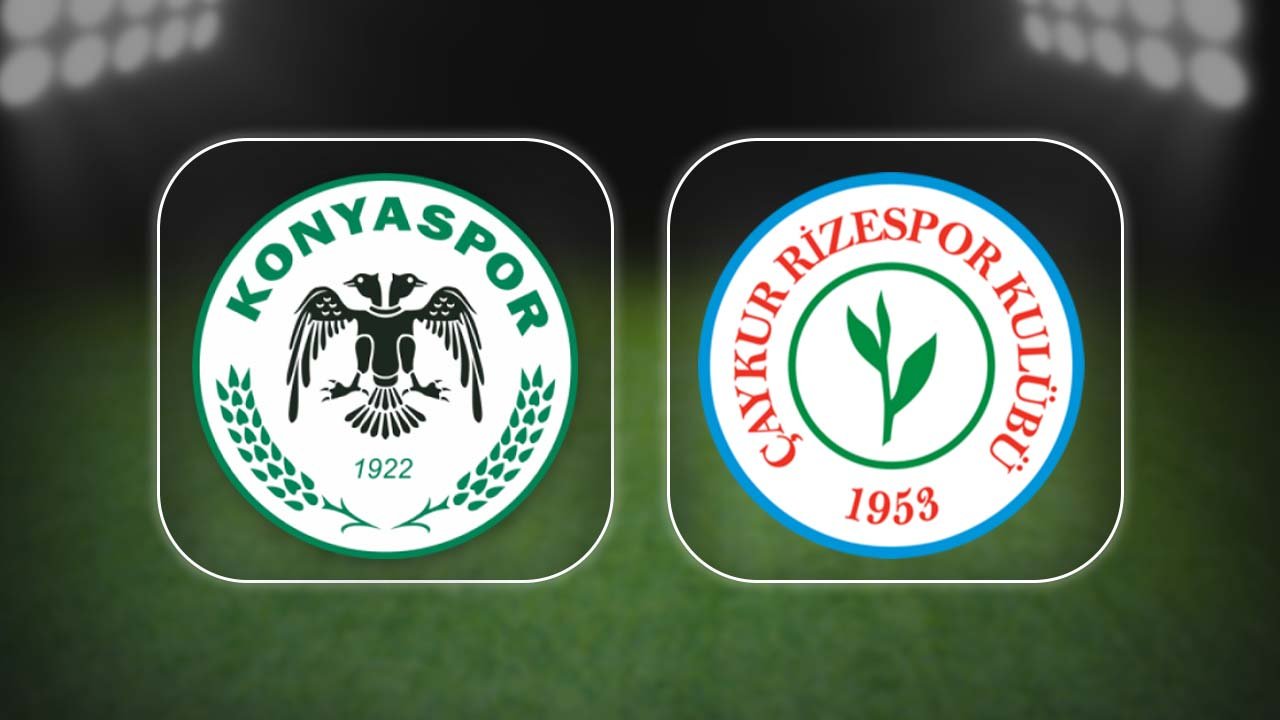Konyaspor - Çaykur Rizespor maçı ne zaman nerede hangi kanalda?
