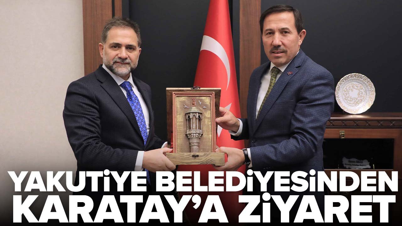 Yakutiye Belediye Başkanı Mahmut Uçar'dan Karatay ziyareti