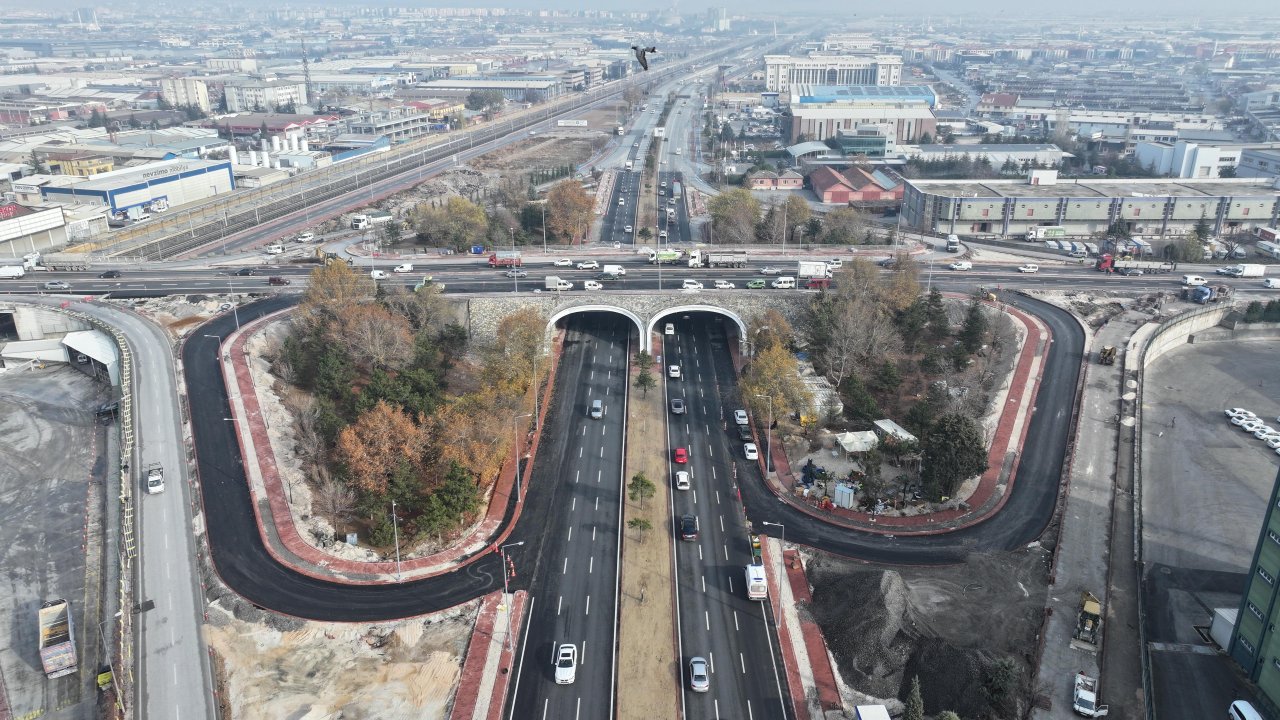 Marangozlar Köprüsü'nün üst kısmında iki şerit daha hizmete açıldı