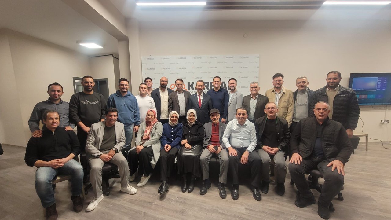 Lokman Kuzu KARBİAD'a konuk oldu; "Başarı için tek formül çalışmak"